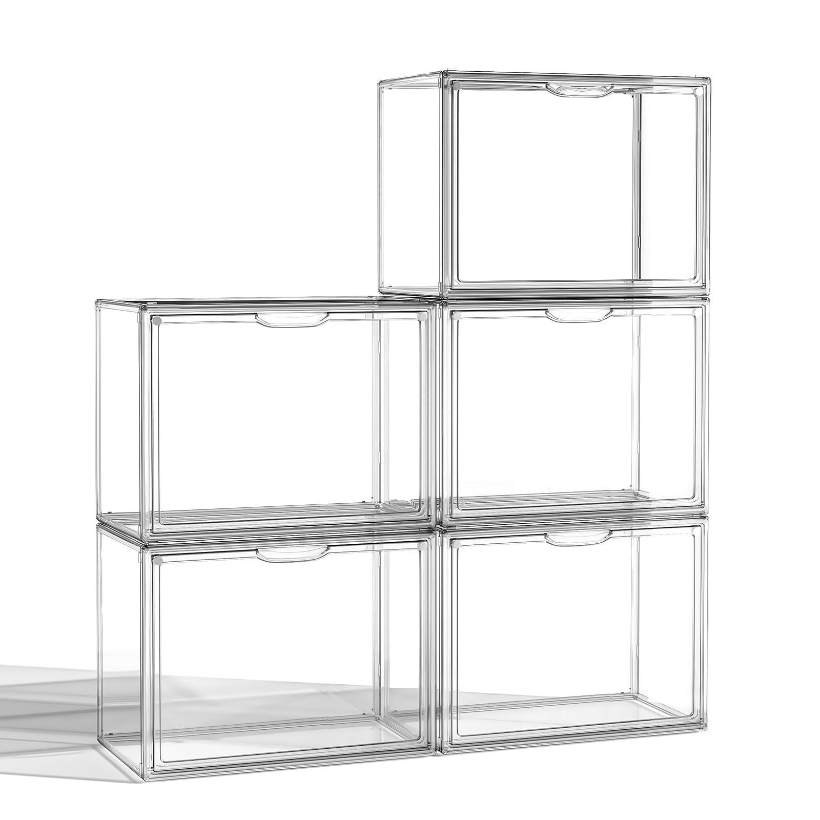 Amazon.com: HOYOJA Clear Acrylic Display Case, Large Stackable